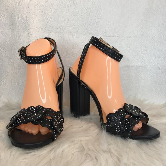 NIB Circus by Sam Edelman Merle Studded Sandal 10M 3‎ 1/3" Block Heel Shoes - Picture 4 of 8